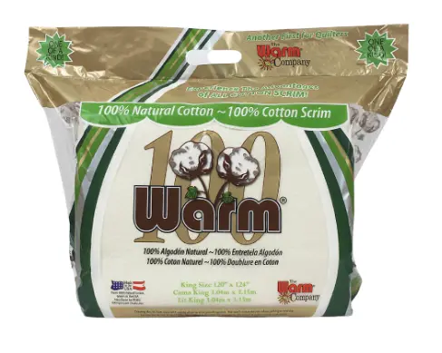 Warm 100 Ultra Clean Natural Cotton + 100% Cotton Scrim - Full Case - Image 5