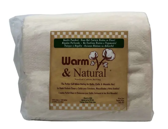Warm & Natural Needled Cotton Batting - Full Case - Image 6